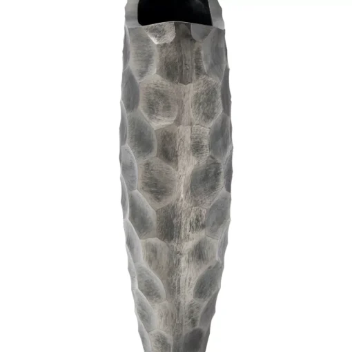 Deko Vase Sacramento Comb Silber Antik 59Cm