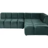 Ecksofa Belami Velvet Dunkelgrun Rechts 265Cm