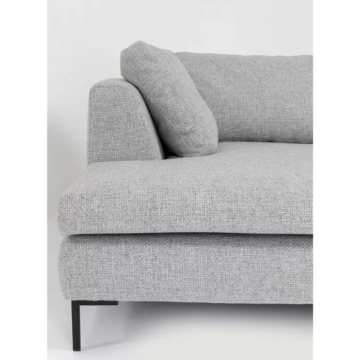 Ecksofa Gianni Dolce Hellgrau Links