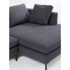 Ecksofa Gianni Grau Rechts