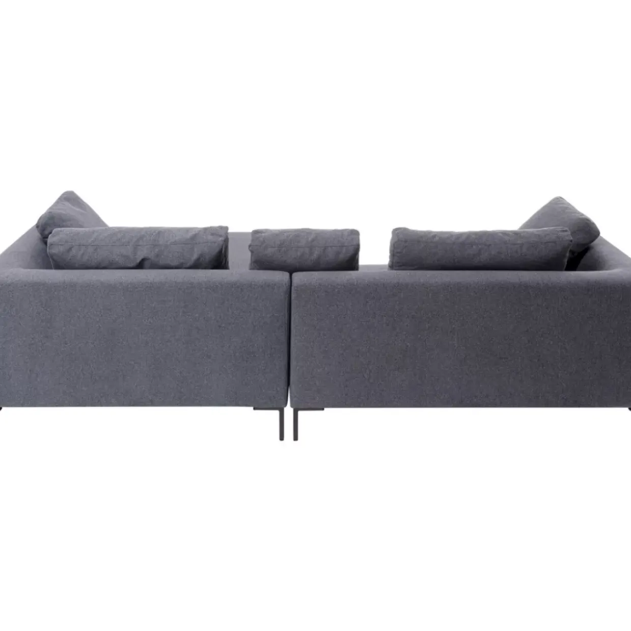 Ecksofa Gianni Grau Rechts