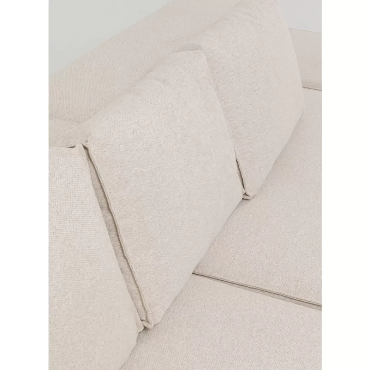 Ecksofa Infinity Ottomane Creme Links
