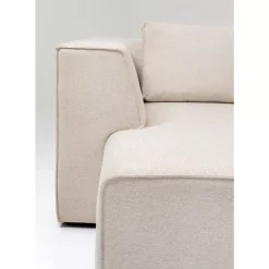 Ecksofa Infinity Ottomane Creme Links