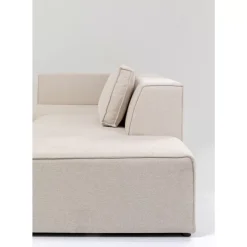 Ecksofa Infinity Ottomane Creme Links