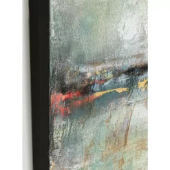 Gerahmtes Bild Dust Gold 120X120Cm