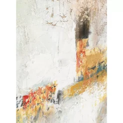 Gerahmtes Bild Dust Gold 120X120Cm