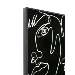 Gerahmtes Bild Faccia Arte Drawing 150X100Cm