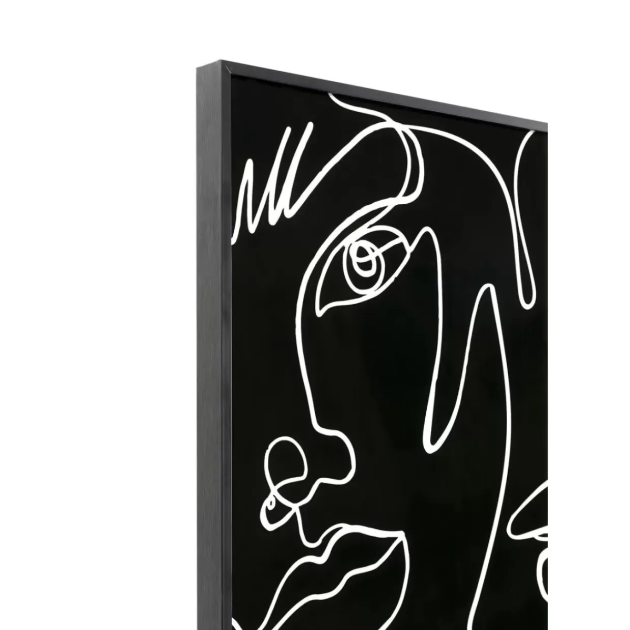 Gerahmtes Bild Faccia Arte Drawing 150X100Cm