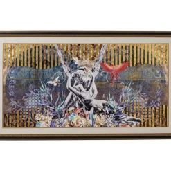 Gerahmtes Bild Lovers 180X106Cm