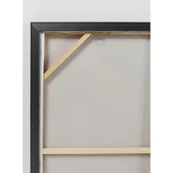 Gerahmtes Bild Visione Obliquo 100X100Cm