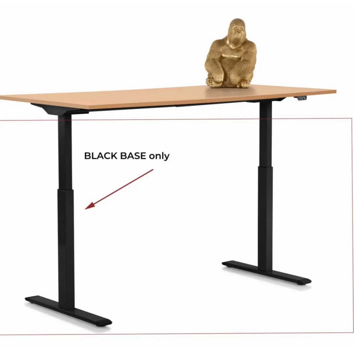 Gestell Tavola Office Schwarz Smart