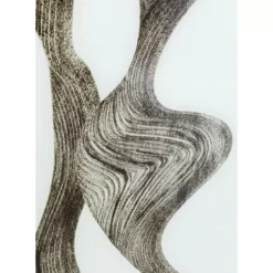 Glasbild Abstract Art Part Ii 80X120Cm