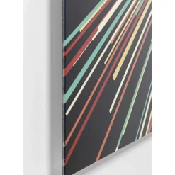 Glasbild 3D Light Speed 100X100Cm