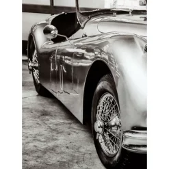 Glasbild Vintage Cabrio 150X100Cm