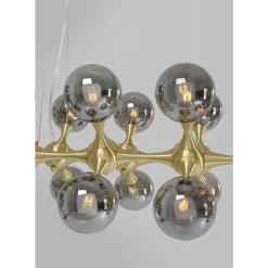 Hangeleuchte Atomic Balls Brass 140Cm