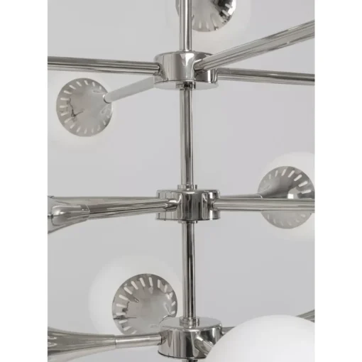 Hangeleuchte Bulb Fiction 20 Silber O102Cm