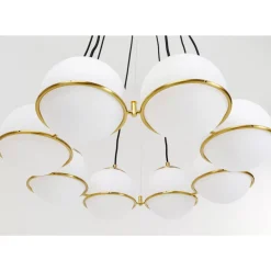 Hangeleuchte Globes Gold