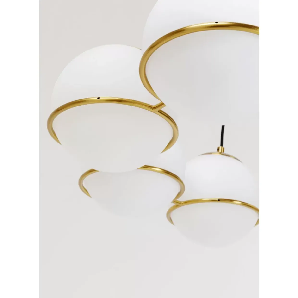 Hangeleuchte Globes Gold