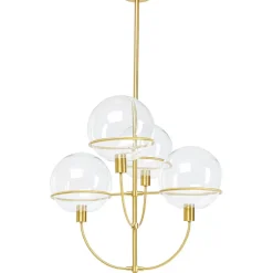 Hangeleuchte Lantern 4Er Brass
