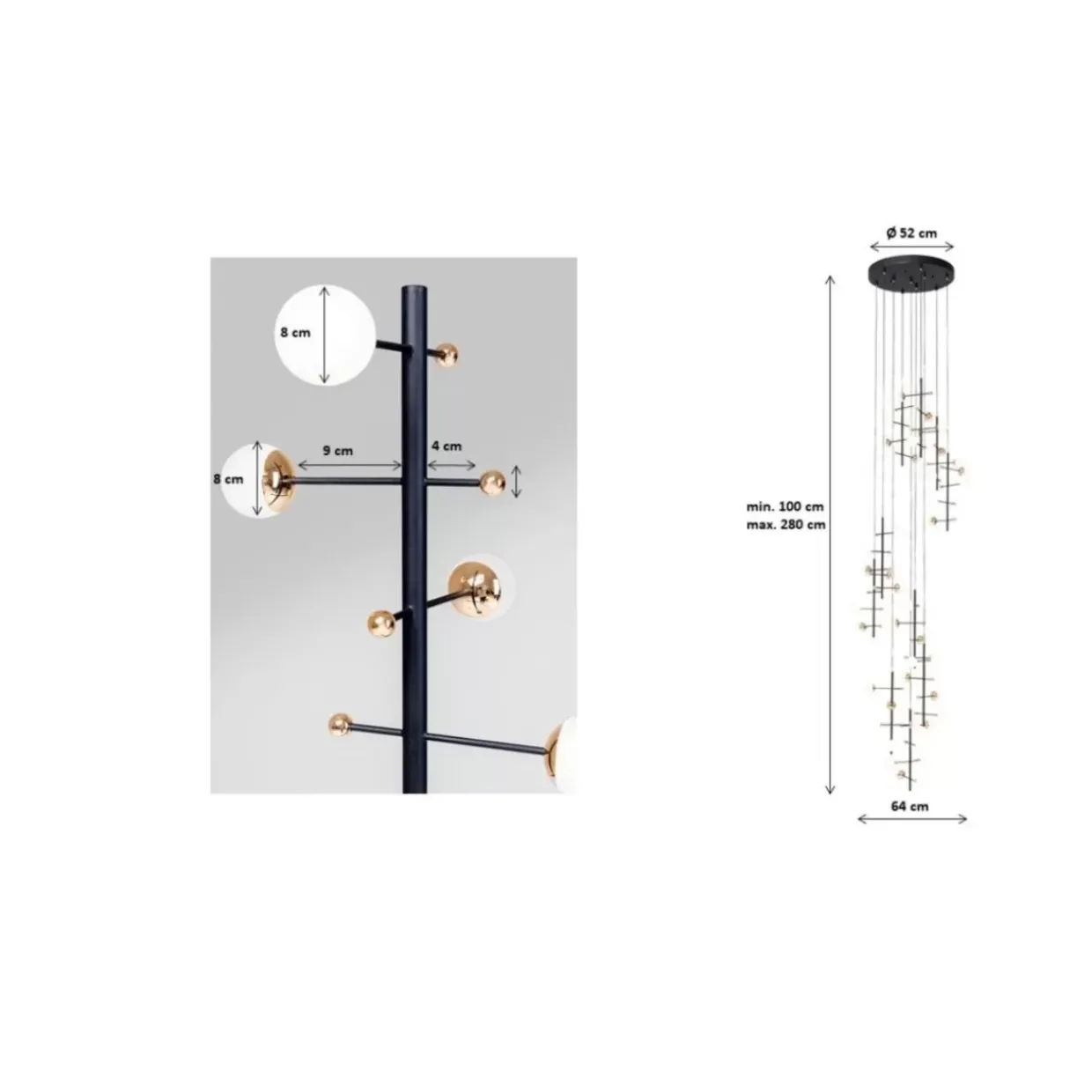 Hangeleuchte Trapez 280