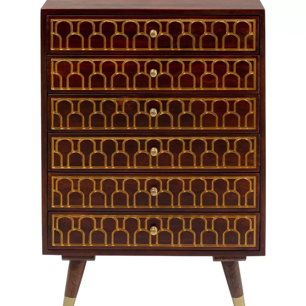 Hochkommode Muskat 6 Schube