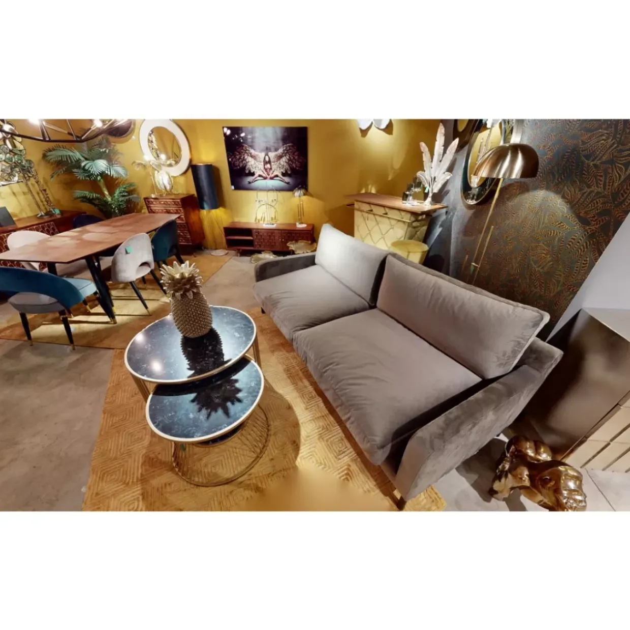 Hochkommode Muskat 6 Schube