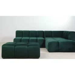 Hocker Belami Velvet Dunkelgrun 105X70Cm