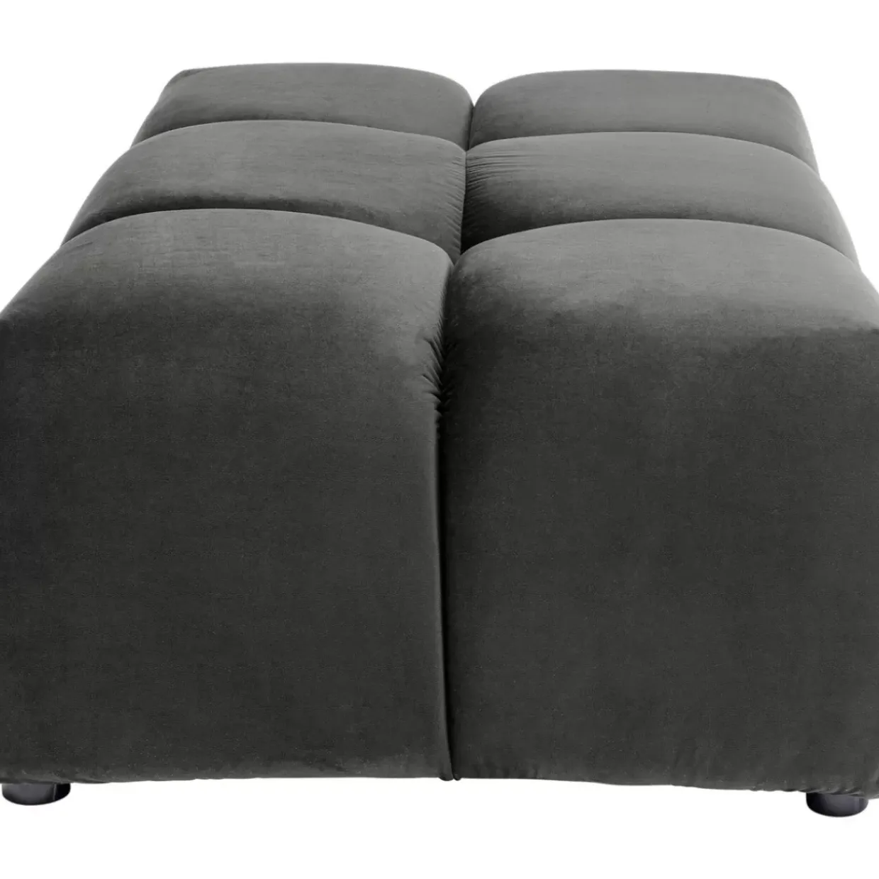 Hocker Belami Velvet Grau 105X70Cm