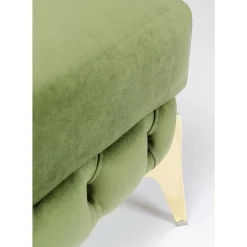 Hocker Bellissima Velvet Grun 80