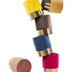 Hocker Cherry Rose Brass O45Cm