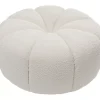 Hocker Peppo Lounge Weis O76Cm
