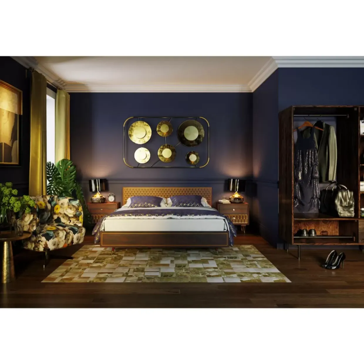 Holzbett Muskat 160X200