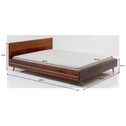 Holzbett Muskat 160X200