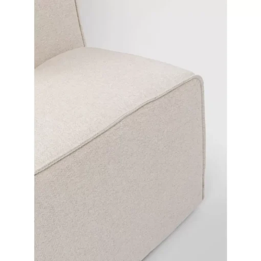Infinity Ottomane Elements Creme Links 182Cm