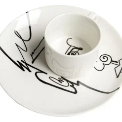 Kaffeetasse Viso Uomo (2/Tlg.)