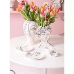 Kaffeetasse Viso Uomo (2/Tlg.)