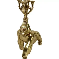 Kerzenleuchter G Gold