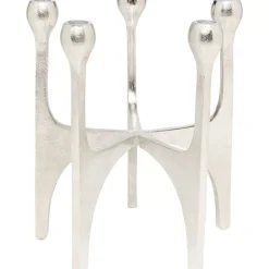 Kerzenständer Stacky Silber 31Cm