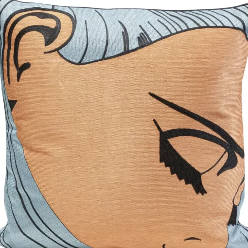 Kissen Comic Face 50X50Cm
