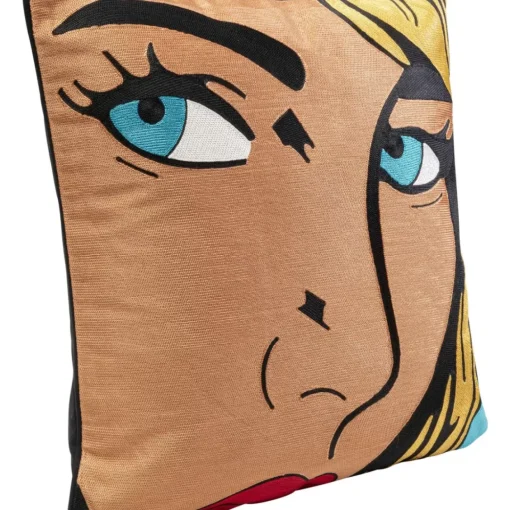 Kissen Comic Lady 50X50Cm