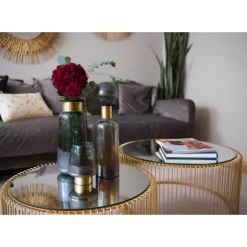 Kissen Ginkgo Beige 28X50Cm