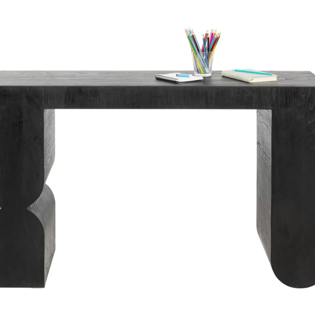 Konsole Curve Schwarz 120X76Cm