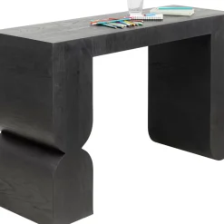 Konsole Curve Schwarz 120X76Cm