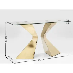 Konsole Gloria Chrome