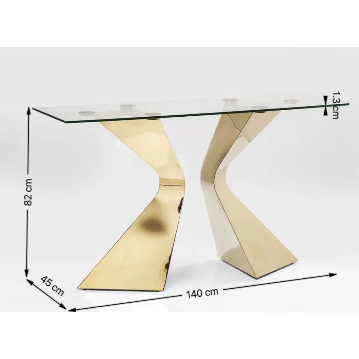 Konsole Gloria Chrome