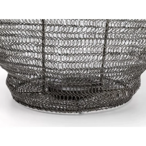 Laterne Mesh Schwarz O40Cm