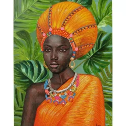 Leinwandbild African Beauty 70X100Cm