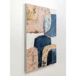 Leinwandbild Art Bubbles 90X120Cm