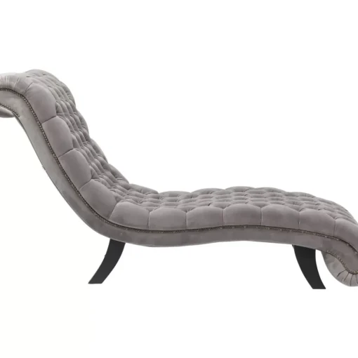 Liege Desire Velvet Silbergrau
