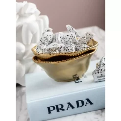 Muslischale Bell Gold O16Cm